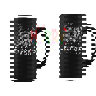 Merry Friendsmas Friends Christmas Matching Xmas Black Coffee Mug - Thegiftio UK