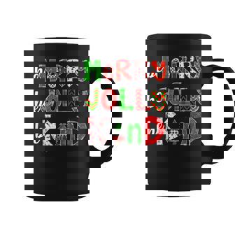 Be Merry Be Jolly Be Kind Merry Christmas Teacher Xmas Pjs Coffee Mug - Thegiftio