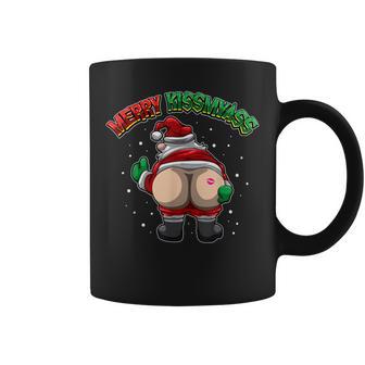 Merry Kissmyass Leck Am Arschom Weihnachtsmann Tassen - Geschenkecke