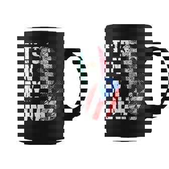 Mexican And Puerto Rican Dna Mix Flag Heritage Coffee Mug - Thegiftio