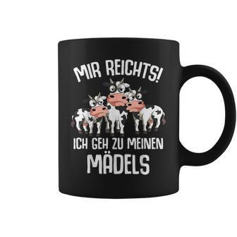 Mir Reichts Ich Geh Zu Meinen Kühen Landwirt Kühe Bauer Kuh Tassen - Geschenkecke