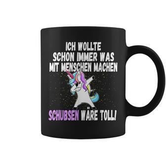 Was Mit Menschen Machen Unicorn Saying Tassen - Geschenkecke