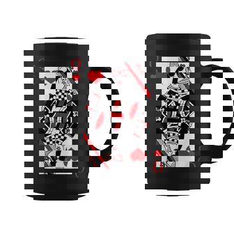 Modern Cool Queen Of Hearts Valentines Day Cool V-Day Coffee Mug - Thegiftio UK