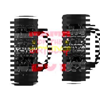 Mom And Dad Mama Of The Birthday Boy Family Party Decoration Coffee Mug - Monsterry