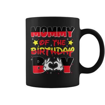Mom And Dad Mommy Of The Birthday Boy Mouse Family Matching Coffee Mug - Monsterry AU