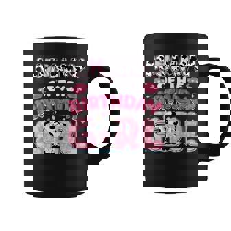 Mom And Dad Mommy Birthday Girl Cow 1St One Family Decor Coffee Mug - Monsterry