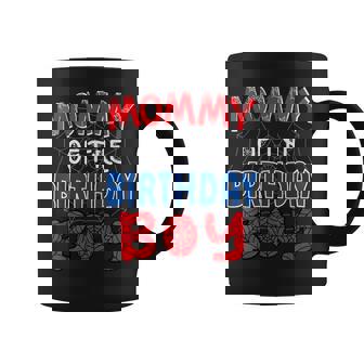 Mommy Of Birthday Boy Costume Spider Web Birthday Party Coffee Mug | Seseable UK