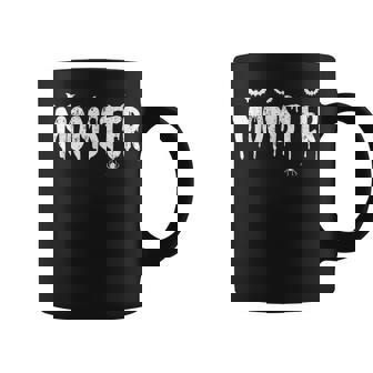 Momster Couple Matching Family Mom Dad Halloween Party Coffee Mug - Thegiftio UK