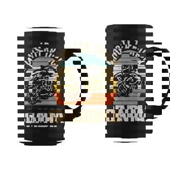 Monster Truck Grandma Retro Vintage Monster Truck Family Coffee Mug - Monsterry