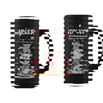 Moo Deng Feeling Hippo Happy Today Cute Baby Moo Deng Coffee Mug - Thegiftio UK