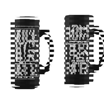 Moose Lives Matter Elk Deer Vintage Graphic Print Coffee Mug - Monsterry