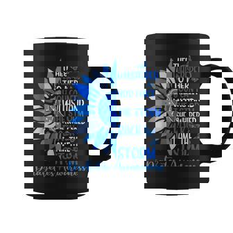 Motivation Support Squad Sunflower Blue Diabetes Awareness Coffee Mug - Thegiftio