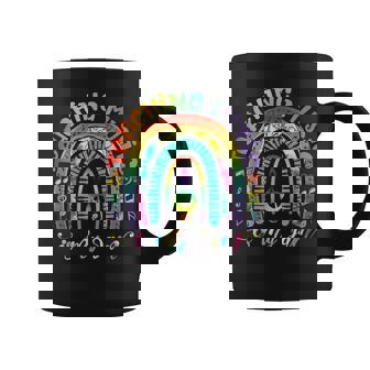 Musical Teacher Teaching Music Is My Jam Rainbow Tie Dye Coffee Mug | Seseable UK