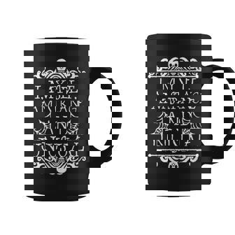 I Myself Am Strange And Unusual Halloween Skulls Novelty Coffee Mug | Mazezy