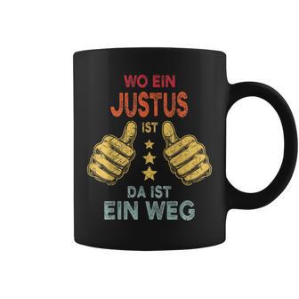 Name Justus Wo Ein Justus Istorname Tassen - Geschenkecke