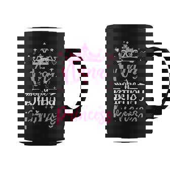 Nana Of The Birthday Princess Birthday Girl Kid Family Coffee Mug - Thegiftio UK