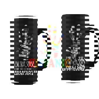 National Hispanic Heritage Month All Countries Flags Coffee Mug - Monsterry