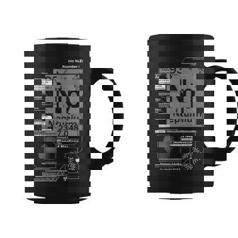 Neptunium Np Element Atomic Number 93 Science Chemistry Coffee Mug - Monsterry