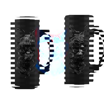 Nerdy Cat With Glasses Animals House Tigers Coffee Mug - Thegiftio UK