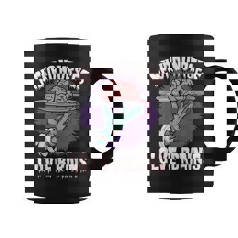Neuro Nurses Love Brains Rn Zombie Halloween Nurse Coffee Mug - Monsterry