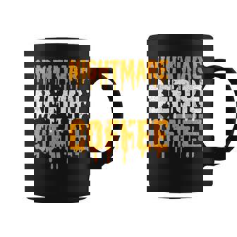 Nightmare Before Coffee Halloween Shirt Graphic Print Coffee Mug - Monsterry