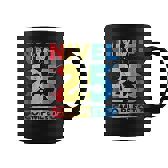 Nivel 25 Completo 25 Aniversario De Boda 25 Años Taza de café - Regaloses
