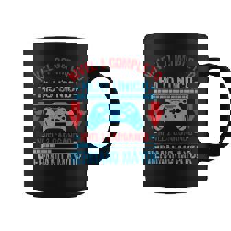 Nivel Hijo Unico Completo Nivel Hermano Mayor Cargando 2024 Taza de café - Regaloses