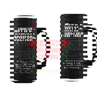 North Pole Correctional Weapons Charge For Having His Guns Coffee Mug - Thegiftio