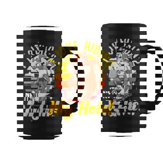 Nut Hiding Squirrel Double Entendre Graphic Print Coffee Mug - Monsterry