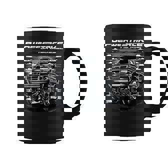 Obs Single Cab Old Body Style Retro Powerstroke Diesel Truck Coffee Mug - Thegiftio UK