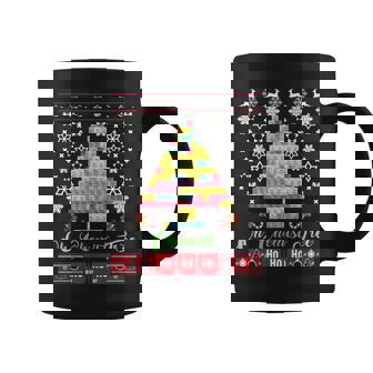 Oh Chemist Tree Merry Christmas Ugly Sweater Chemistry Coffee Mug | Mazezy