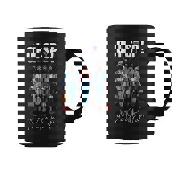 Oh Sip It's A Girls Trip Fun Wine Party Black Queen Coffee Mug | Seseable UK