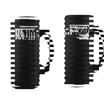 Oklahomie Humor Oklahoma State Pride Vintage Retro Coffee Mug - Monsterry