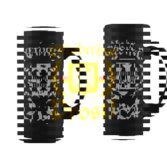 Oktoberfest Cheers German Flag Eagle Prost Taza de café - Regaloses