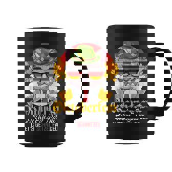 Oktoberfest Drinking Team Let's Get Schnitzel Faced Cat Men Coffee Mug - Thegiftio UK