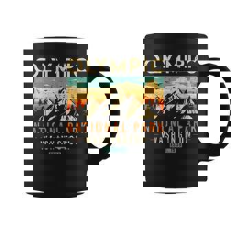 Olympic Est 1938 Washington Retro National Park Coffee Mug - Thegiftio UK