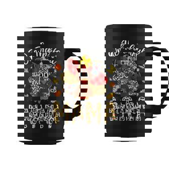 One Thankful Mama Leopard Turkey Thanksgiving Coffee Mug - Thegiftio UK