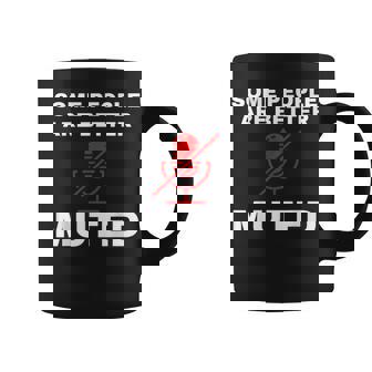 Online Meeting Work From Home On Mute Coffee Mug - Monsterry