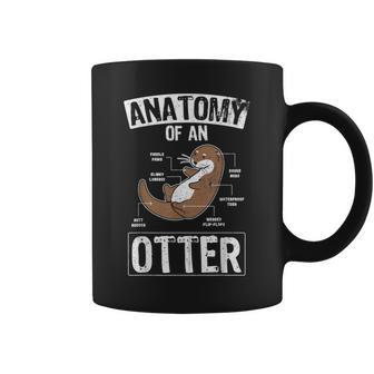 Otter Anatomy Of An Otter Cute Otter Lover Tassen - Geschenkecke