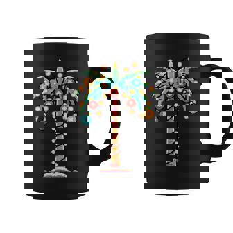 Palm Christmas Tree Xmas Beach Hawaii Tropical Kid Coffee Mug - Thegiftio