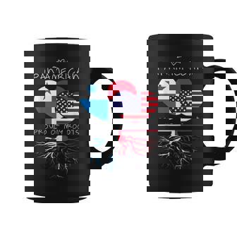 Panama Usa Proud Of Both Countries Panamerican Coffee Mug - Monsterry