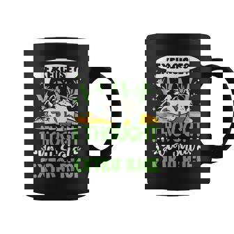 Panda And Rice Lover Exercise I Thought You Said Extra Rice Graphic Print Coffee Mug - Monsterry
