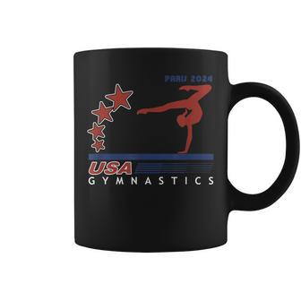 Paris 2024 Summer Games Team Usa Gymnastics America Sports Coffee Mug - Monsterry UK