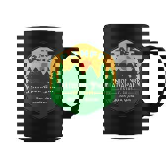 Parque Nacional Banff Alberta Canadá Est 1885 Taza de café - Regaloses