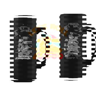 Patinaje En Línea Patinador Patín Patinajeintage 70S Taza de café - Regaloses