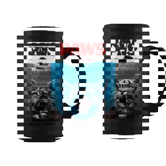 Paws Cat And Mouse Parody Cat Coffee Mug - Thegiftio UK