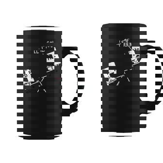 Pb He Lead And Helium Ter Totter Let Me Go Meme Coffee Mug - Monsterry