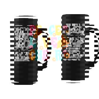 Peace Love Cheer Cheerleader Cheerleading Girls Ns Coffee Mug - Thegiftio UK