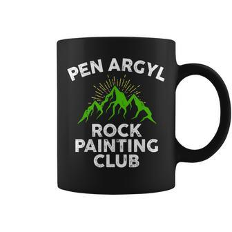 Pen Argyl Rock Painting Club High School Football Memories Coffee Mug - Monsterry