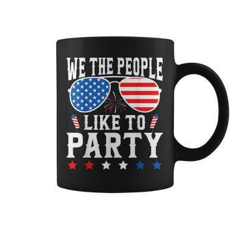 We The People Like To Party 4Th Of July Usa Family Coffee Mug - Monsterry UK